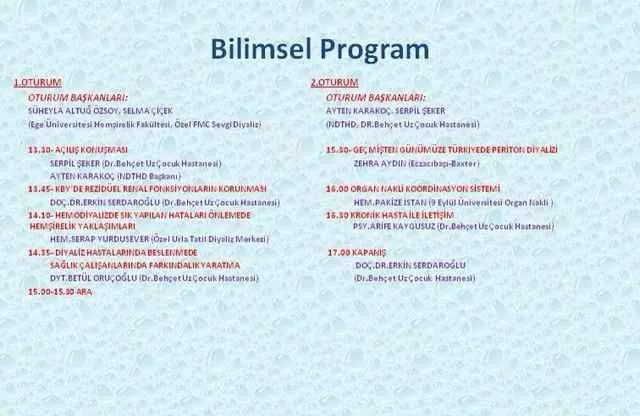 Türk Nefroloji, Diyaliz veTransplantasyon Hemşireleri Derneği n