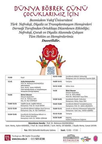 Türk Nefroloji, Diyaliz veTransplantasyon Hemşireleri Derneği n