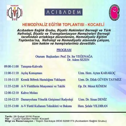 Türk Nefroloji, Diyaliz veTransplantasyon Hemşireleri Derneği n