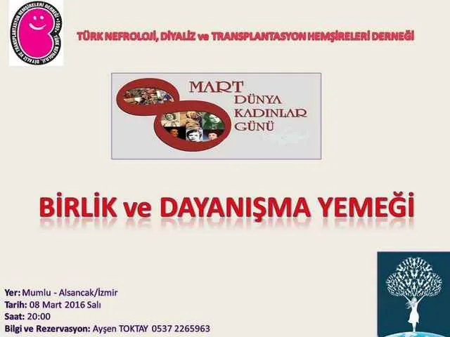 Türk Nefroloji, Diyaliz veTransplantasyon Hemşireleri Derneği n
