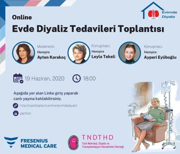 Online-Evde Diyaliz Tedavileri Toplantısı