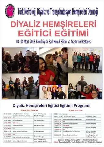 Diyaliz Hemşireleri Eğitici Eğitim-İstanbul