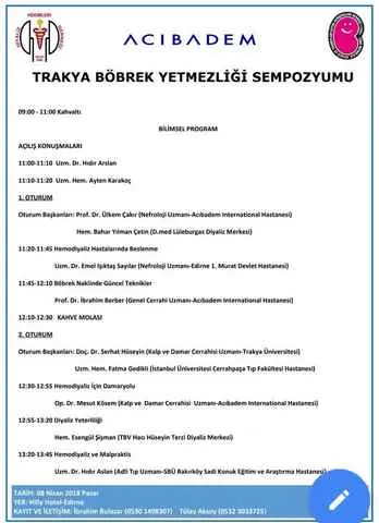 Trakya Böbrek Yetmezliği