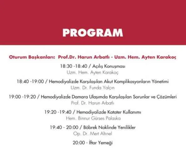 Türk Nefroloji, Diyaliz veTransplantasyon Hemşireleri Derneği n
