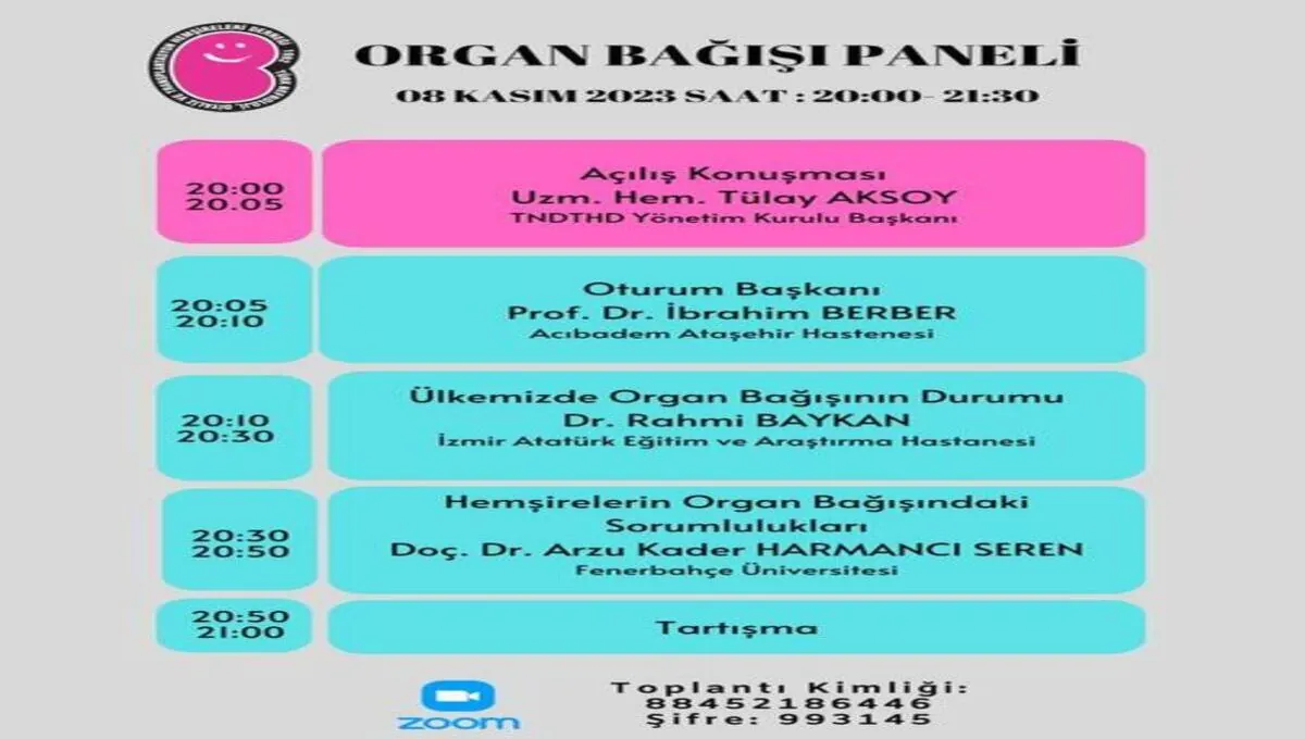 ORGAN BAĞIŞ PANELİ