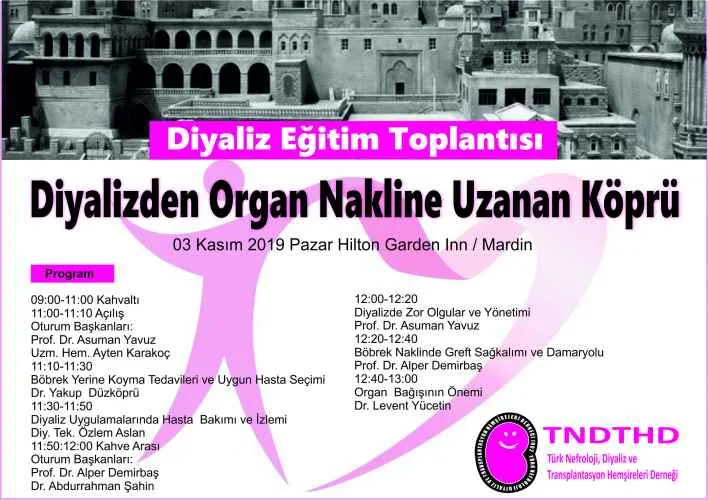Diyalizden Organ Nakline Uzanan Köprü-Mardin